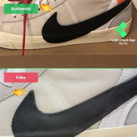 nike blazer authentication check